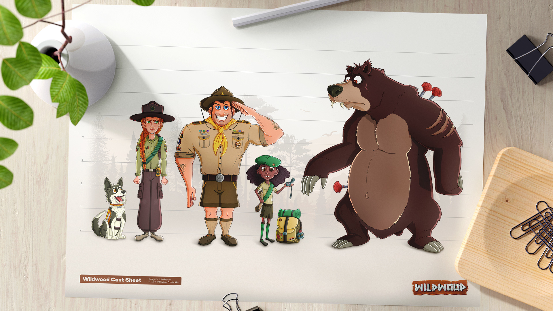 Wildwood character design
