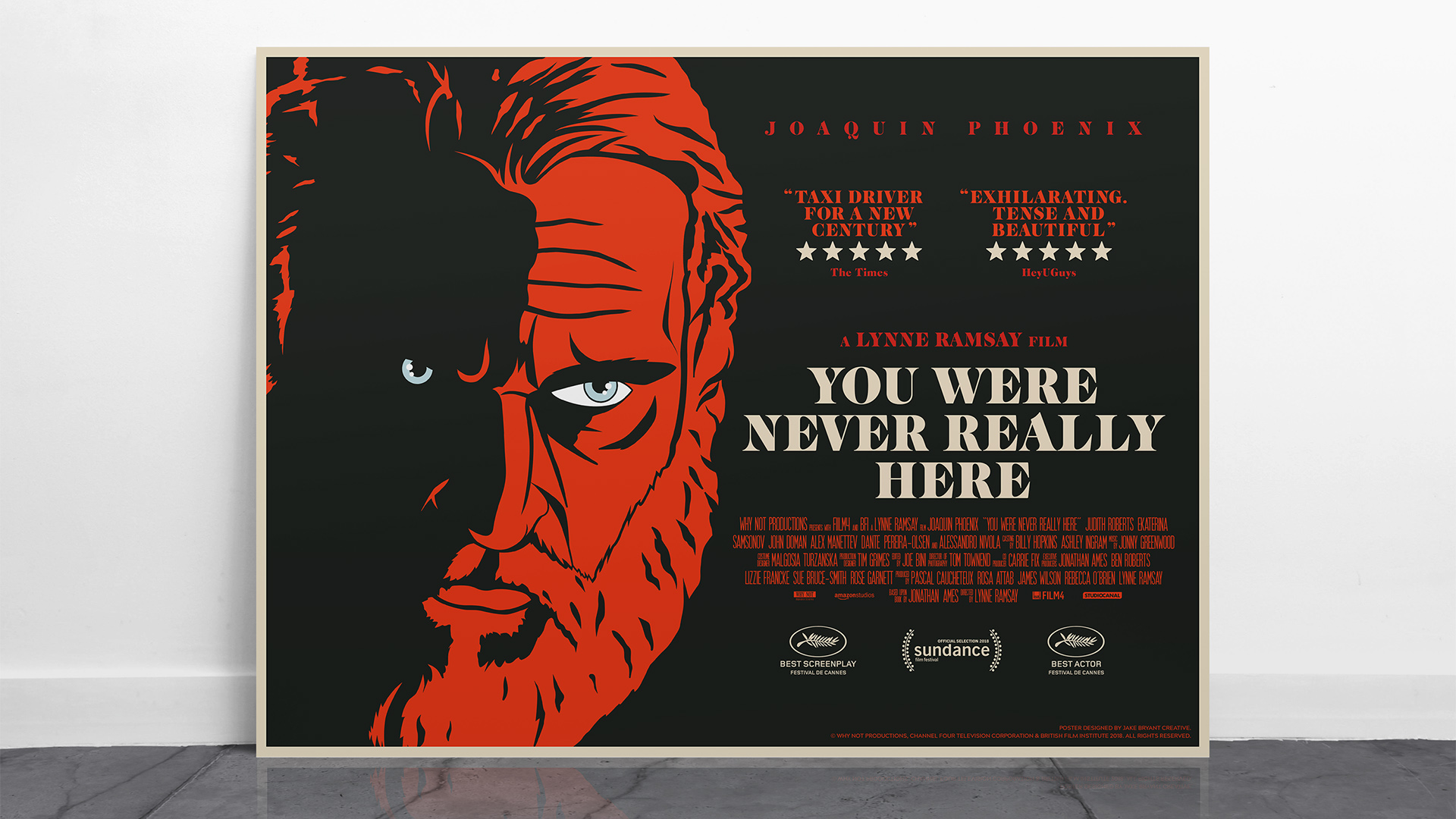 You were never really here poster