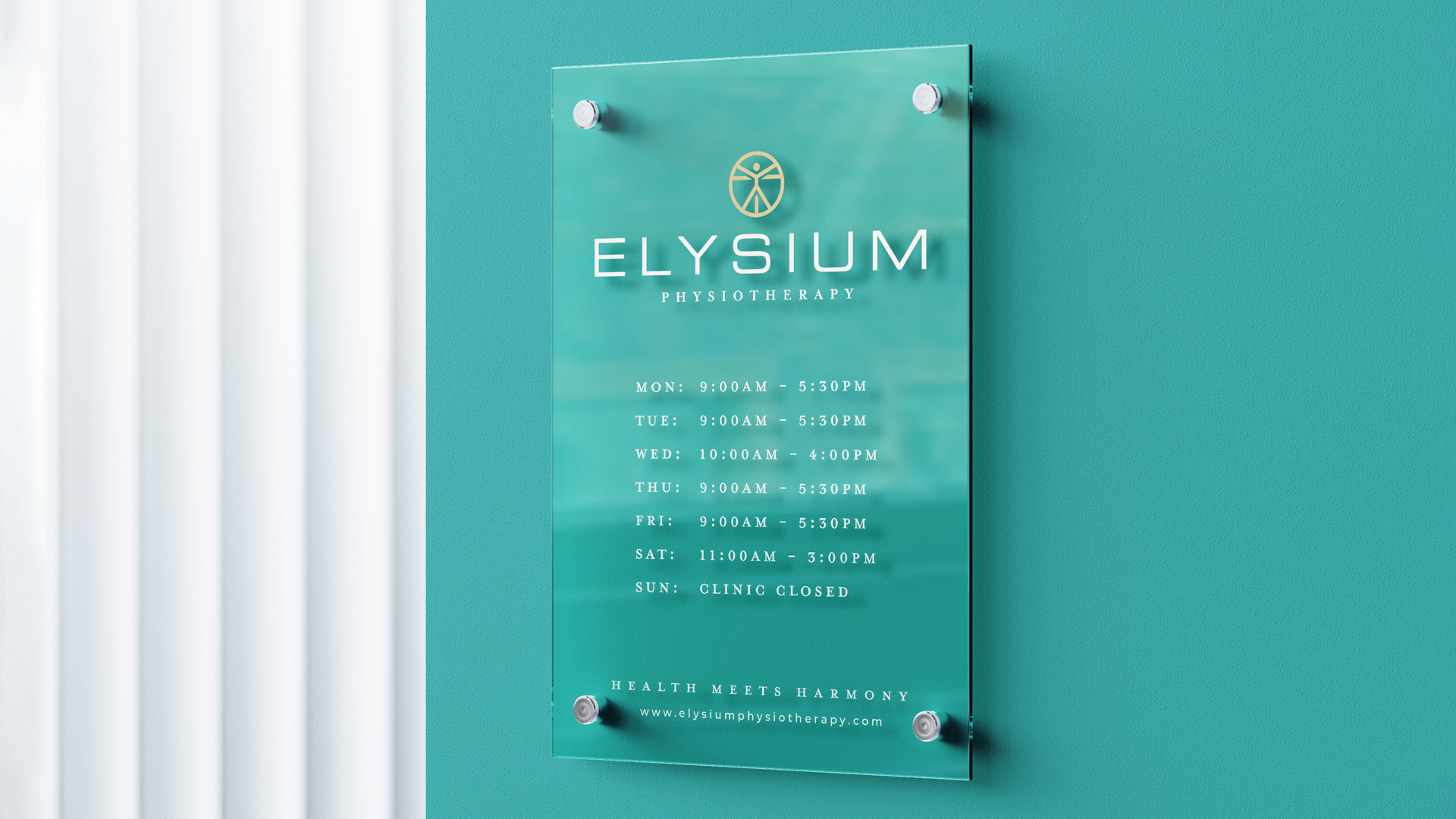Elysium Office Sign