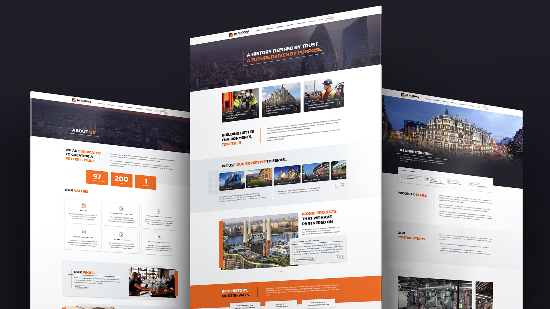 Website Desktop Flow