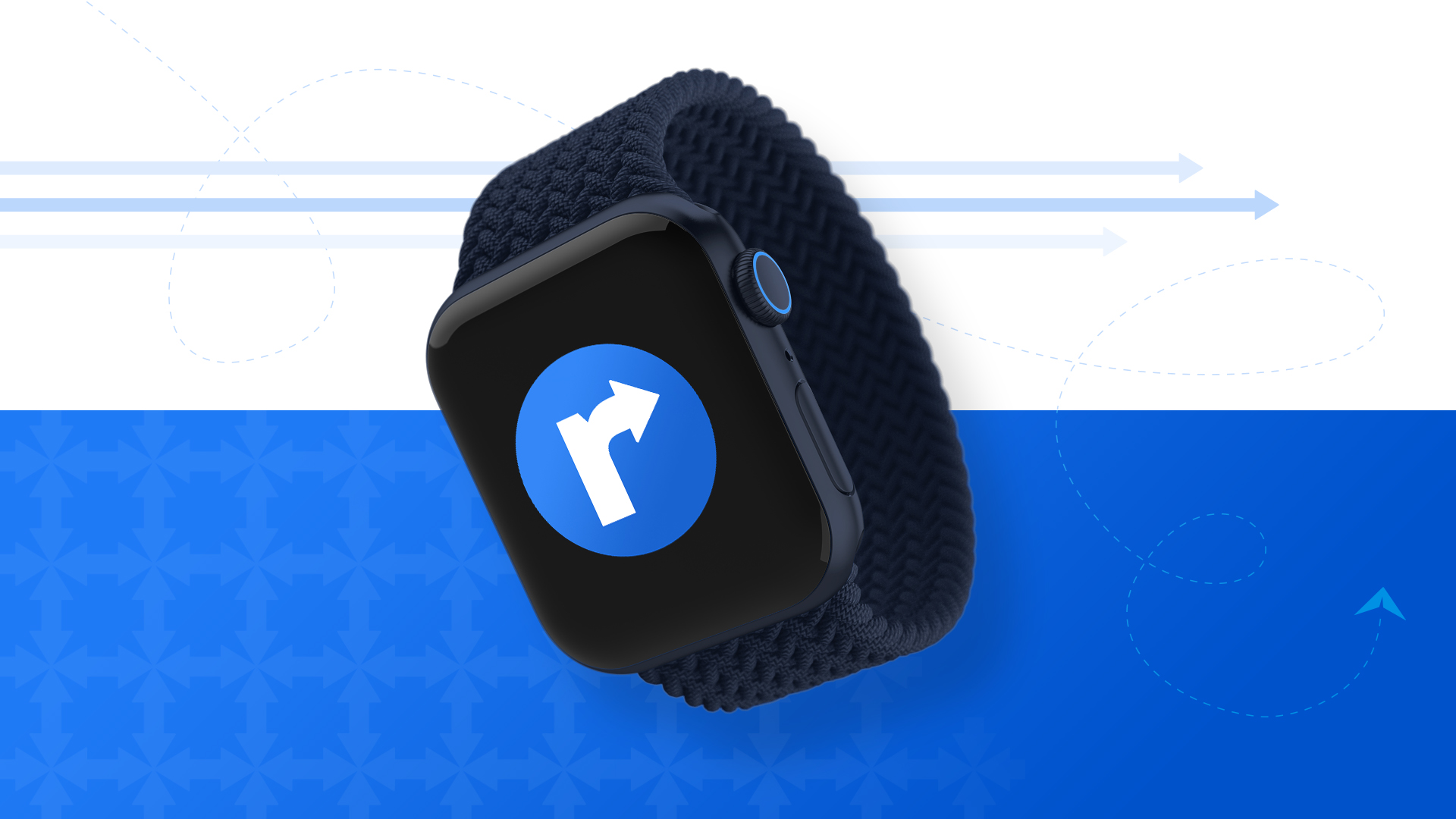 Logo on watch