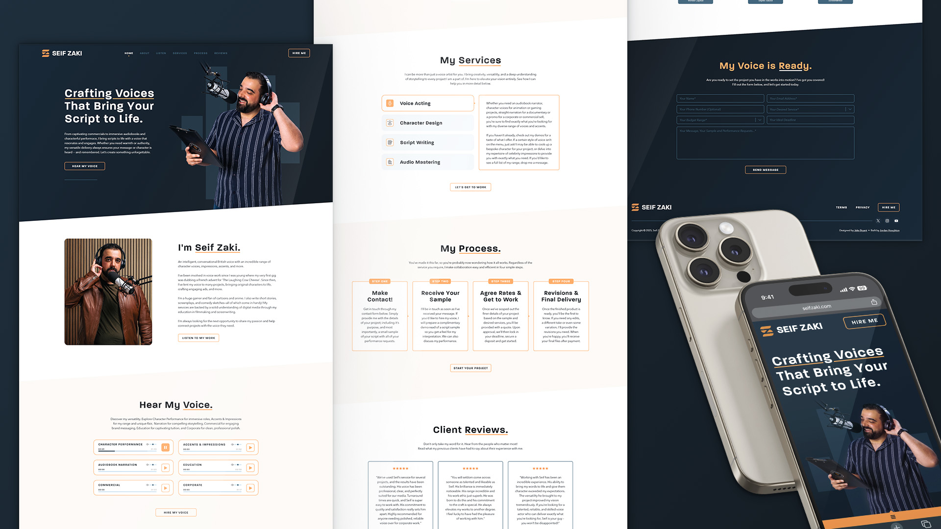 Seif Zaki Website Flows